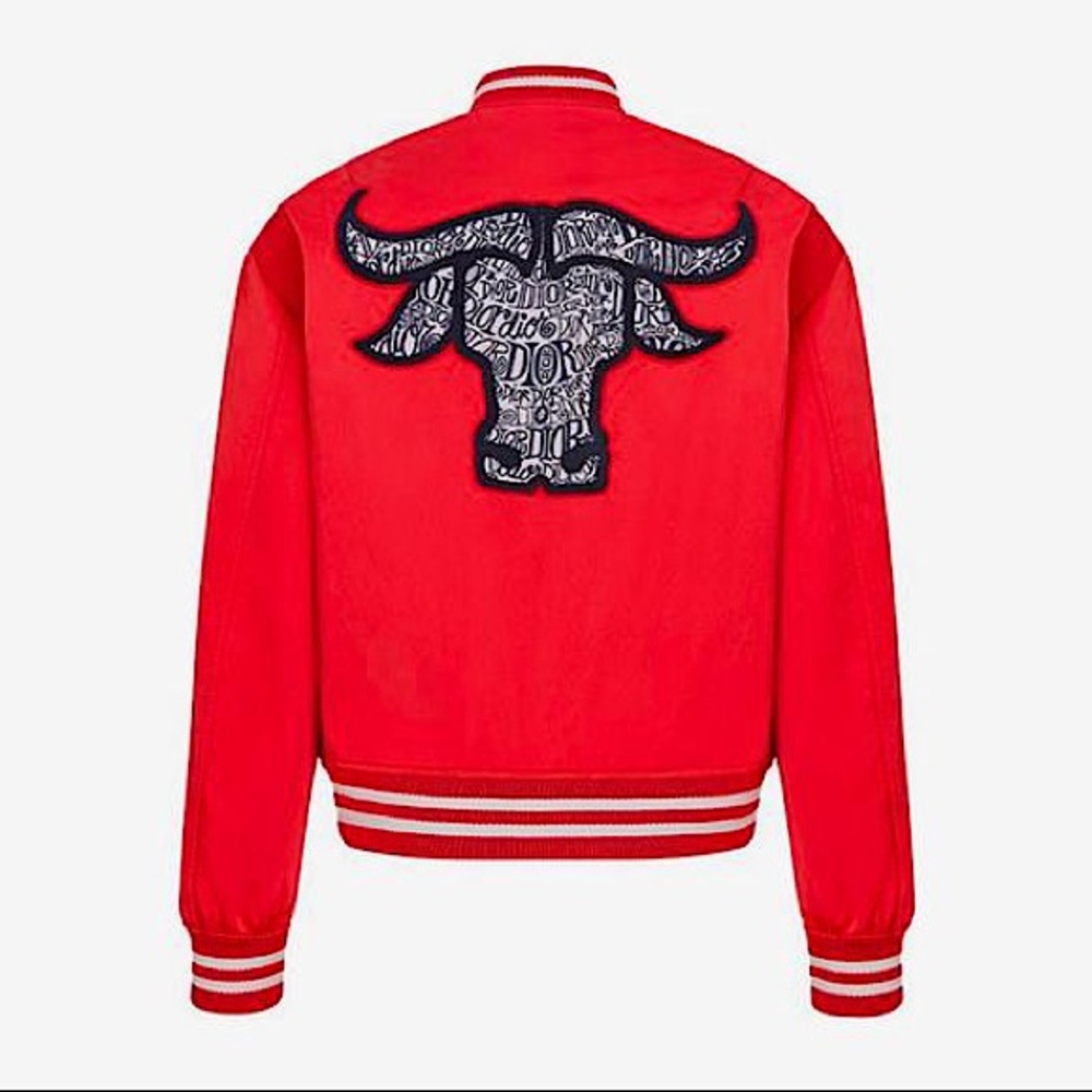 Dior x Stussy - Year of the Ox Chinese New Year Collection Bomber Jacket